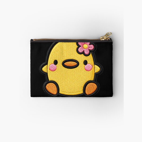 Item preview, Kawaii Yellow Chick Embroidery Patch Illustration designed and sold by ColorSplash123.