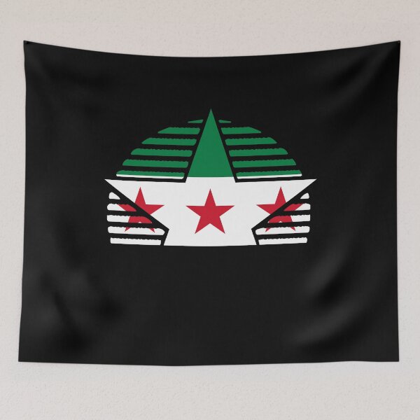 Item preview, Retro Syria Flag Star SY designed and sold by shitpostee.