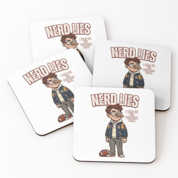 Item preview, Former Football Nerd – Ex Football Player Funny Nerd Design designed and sold by YunsCozyCorner.