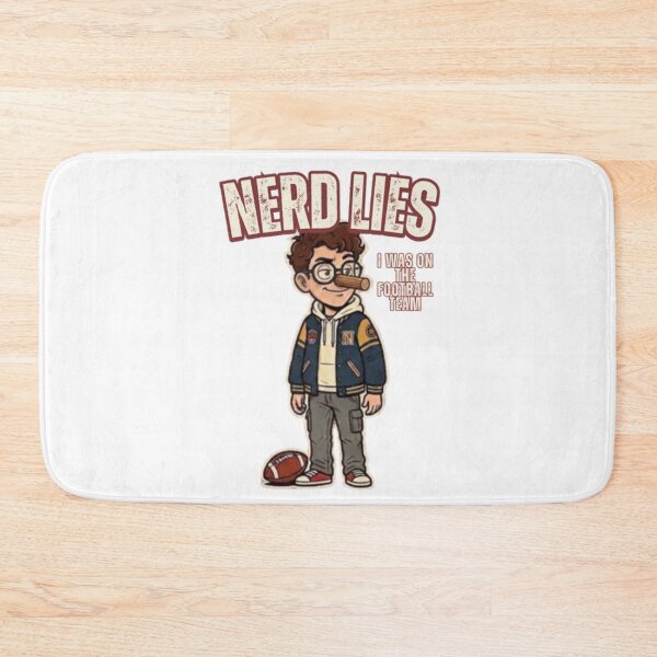 Item preview, Former Football Nerd – Ex Football Player Funny Nerd Design designed and sold by YunsCozyCorner.