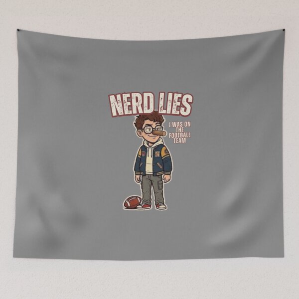 Item preview, Former Football Nerd – Ex Football Player Funny Nerd Design designed and sold by YunsCozyCorner.
