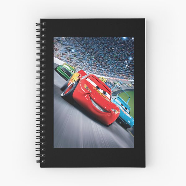 Item preview, Lightning McQueen Speedway Race Action Poster designed and sold by danhoosierclub.