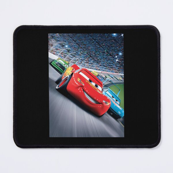 Item preview, Lightning McQueen Speedway Race Action Poster designed and sold by danhoosierclub.