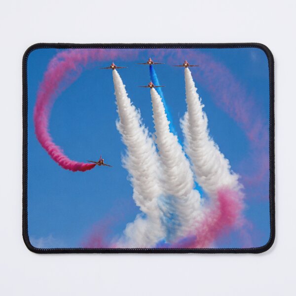 Item preview, Red Arrows Smoke Trail designed and sold by Astute-Artio-Photography.