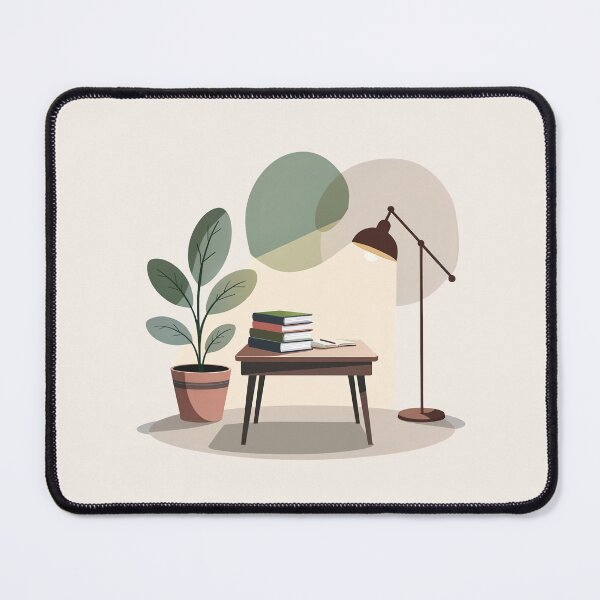 Item preview, Cozy Homework Corner Study Art designed and sold by TrendMorphic.