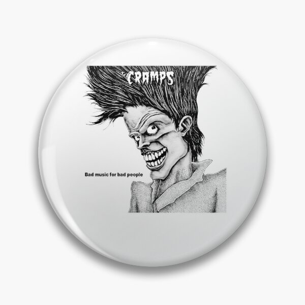 Item preview, The Cramps Horror Punk Bad Music Bad People designed and sold by dominica1771fx.