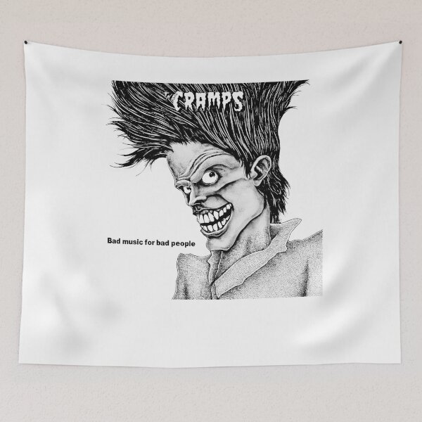 Item preview, The Cramps Horror Punk Bad Music Bad People designed and sold by dominica1771fx.