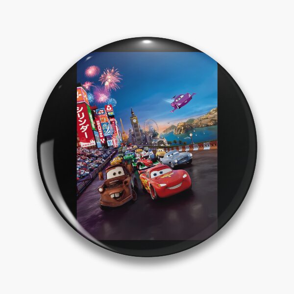 Item preview, Cars World Grand Prix Fireworks Festival Poster designed and sold by danhoosierclub.