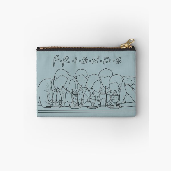 Item preview, Friends Outline Drawing - iconic Milkshake Poster designed and sold by Line & Tide.
