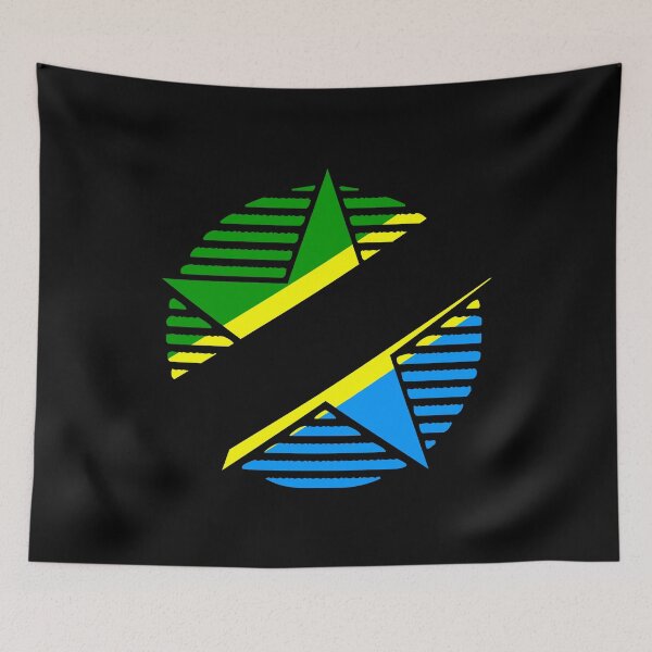 Item preview, Retro Tanzania Flag Star TZ designed and sold by shitpostee.