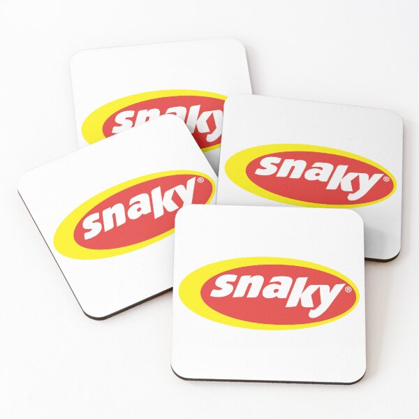 Item preview, Snaky Oval Red and Yellow Snack Logo Design designed and sold by mokiregtrea.