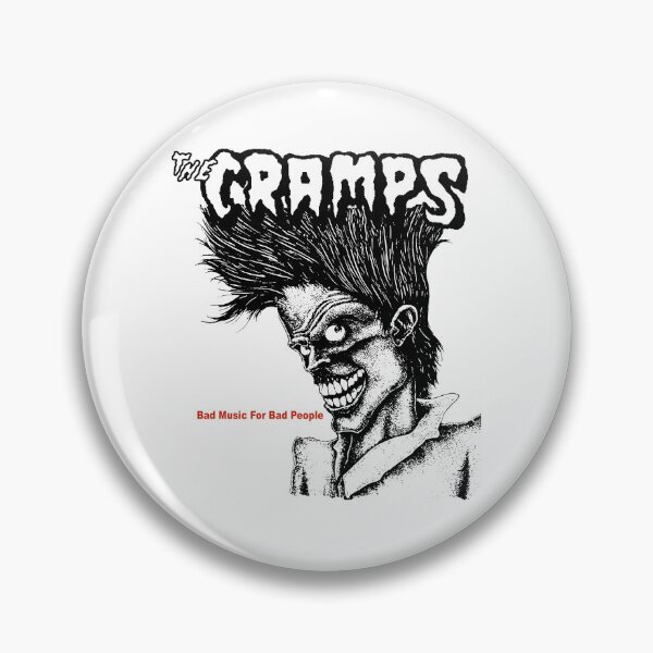 Item preview, Retro The Cramps Horror Punk Bad Music Bad People designed and sold by dominica1771fx.