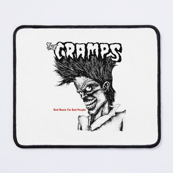 Item preview, Retro The Cramps Horror Punk Bad Music Bad People designed and sold by dominica1771fx.