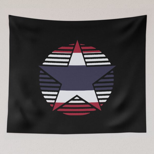 Item preview, Retro Thailand Flag Star TH designed and sold by shitpostee.
