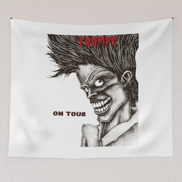 Item preview, The Cramps Horror Punk Bad Music Bad People On Tour designed and sold by dominica1771fx.