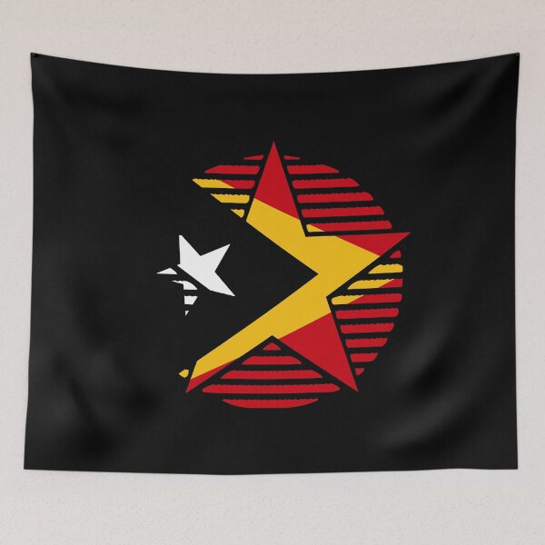 Item preview, Retro Timor-Leste Flag Star TL designed and sold by shitpostee.