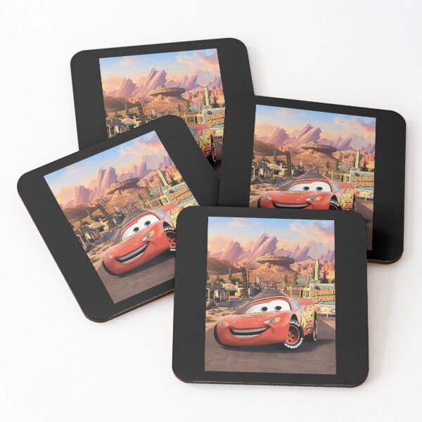 Item preview, Lightning McQueen Radiator Springs Main Street Poster designed and sold by danhoosierclub.