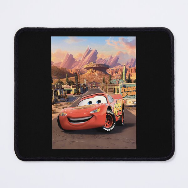 Item preview, Lightning McQueen Radiator Springs Main Street Poster designed and sold by danhoosierclub.