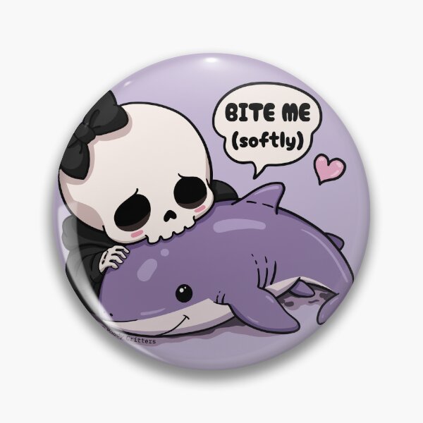 Item preview, Cute Skeleton Girl Hugging Purple Dolphin designed and sold by Moody Critters.