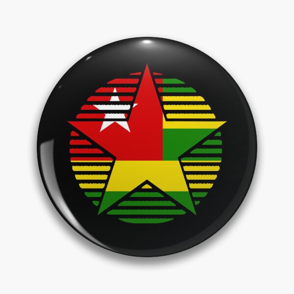 Item preview, Retro Togo Flag Star TG designed and sold by shitpostee.