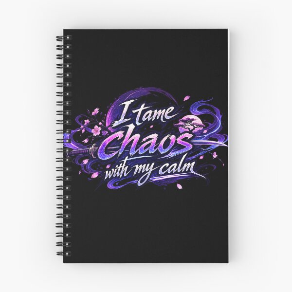 Item preview, I tame chaos with my calm.(Anime Ver.) designed and sold by MaxDreamsArt.