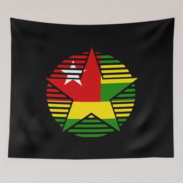 Item preview, Retro Togo Flag Star TG designed and sold by shitpostee.