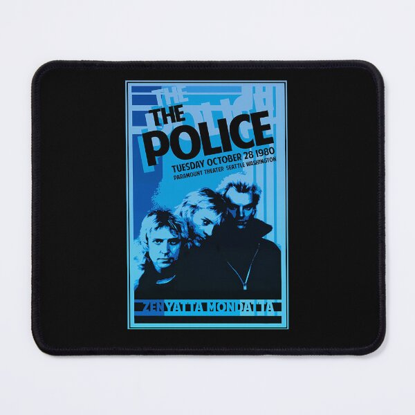 Item preview, Seattle 1980 Concert Tour Blue Poster designed and sold by danhoosierclub.