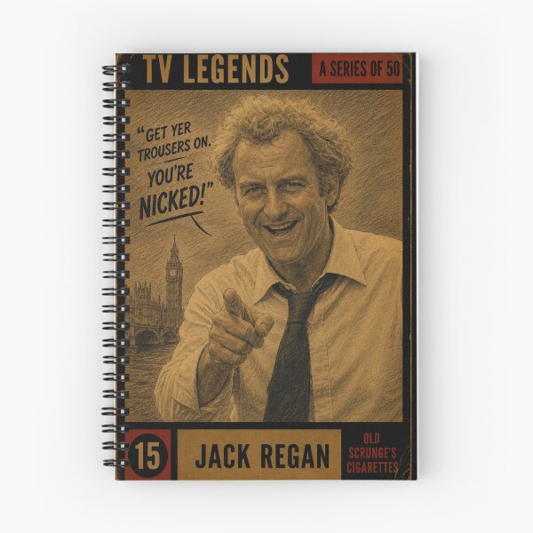 Item preview, Jack Regan - TV Legends Trading Cards designed and sold by halibutgoatramb.