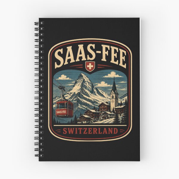 Artikelvorschau, Saas-Fee - Schweiz entworfen und verkauft von GoodOldVintage.