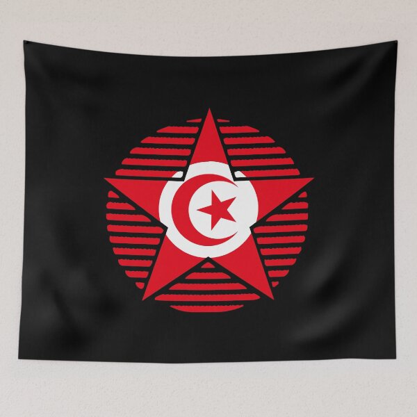 Item preview, Retro Tunisia Flag Star TN designed and sold by shitpostee.