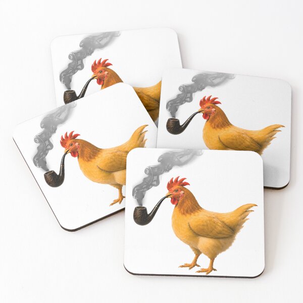 Item preview, Smoking Chicken designed and sold by ales-panz.