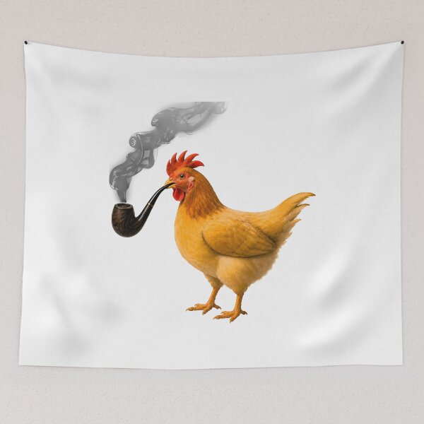 Item preview, Smoking Chicken designed and sold by ales-panz.
