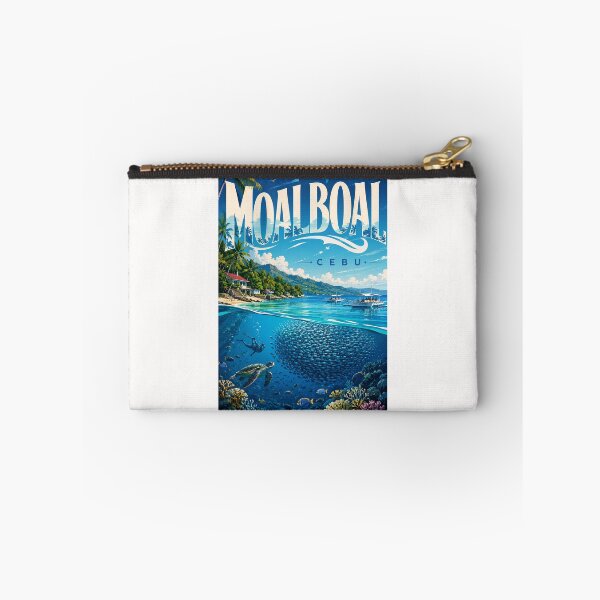 Item preview, Moalboal Cebu Marine Sanctuary with Sardine Run and Sea Turtle designed and sold by Places On Earth.