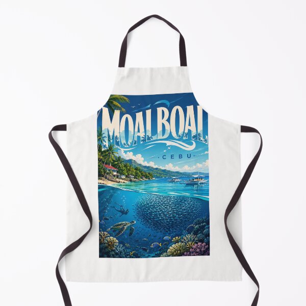 Item preview, Moalboal Cebu Marine Sanctuary with Sardine Run and Sea Turtle designed and sold by Places On Earth.