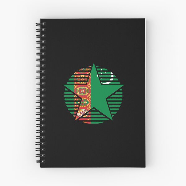 Item preview, Retro Turkmenistan Flag Star TM designed and sold by shitpostee.