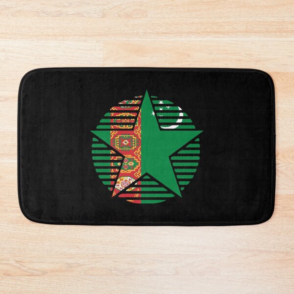 Item preview, Retro Turkmenistan Flag Star TM designed and sold by shitpostee.
