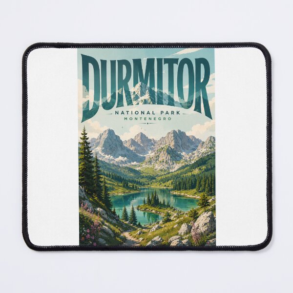 Item preview, Durmitor National Park Montenegro with Alpine Peaks and Mountain Lake designed and sold by Places On Earth.