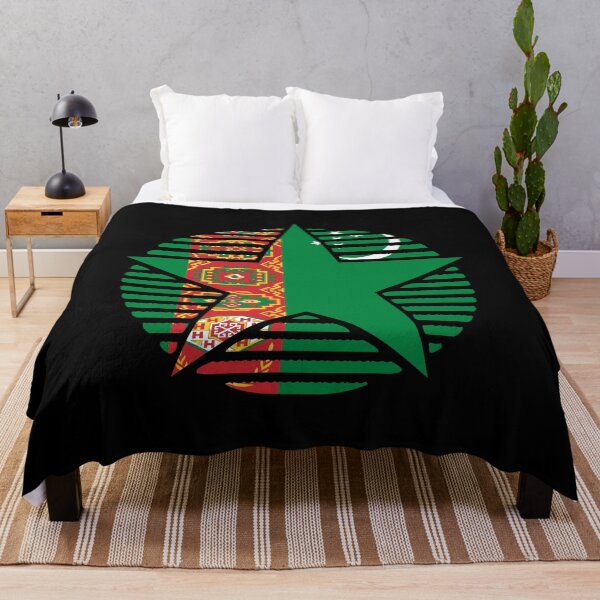 Item preview, Retro Turkmenistan Flag Star TM designed and sold by shitpostee.