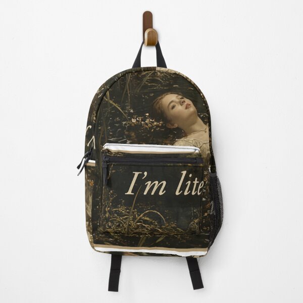 Item preview, i'm literally fine funny meme designed and sold by JamesBroglin70.