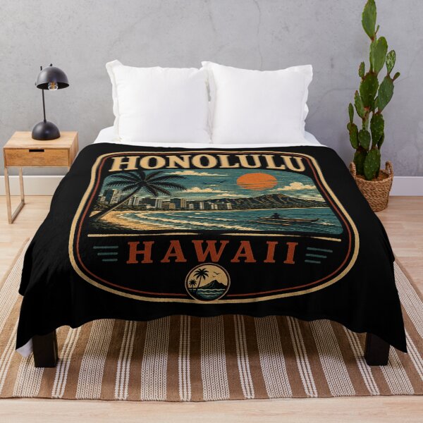 Artikelvorschau, Honolulu - Hawaii entworfen und verkauft von GoodOldVintage.