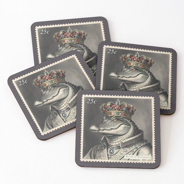 Item preview, #StampCollection - Lords & Ladies: Crocodile designed and sold by Inktypolis.