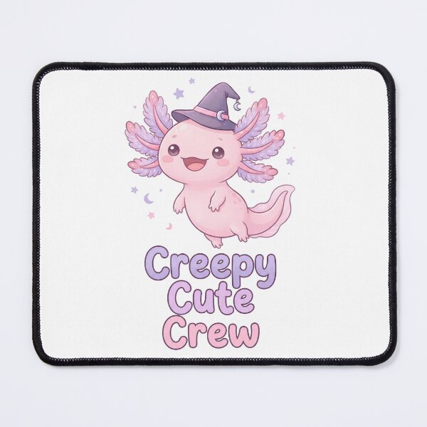 Item preview, Creepy Cute Axolotl – Adorable Spooky Halloween Creature designed and sold by Kayshies8120.