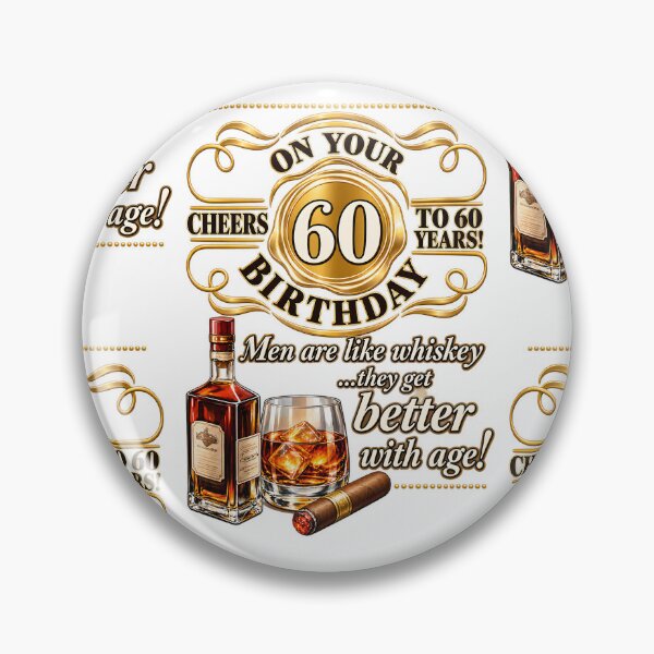 Item preview, 60th Birthday – Men Get Better with Age designed and sold by Clothes With Smiling Animals Walt Gral.