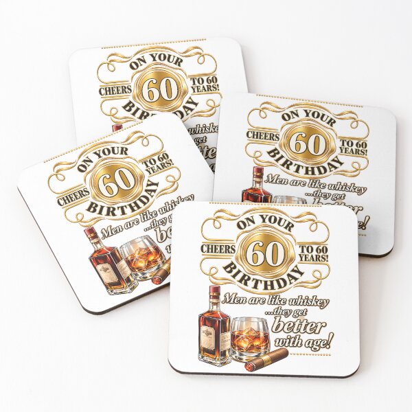 Item preview, 60th Birthday – Men Get Better with Age designed and sold by Clothes With Smiling Animals Walt Gral.