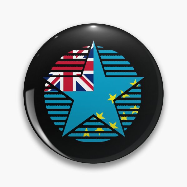 Item preview, Retro Tuvalu Flag Star TV designed and sold by shitpostee.