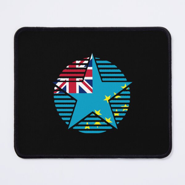 Item preview, Retro Tuvalu Flag Star TV designed and sold by shitpostee.