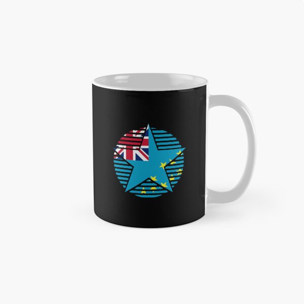Item preview, Retro Tuvalu Flag Star TV designed and sold by shitpostee.