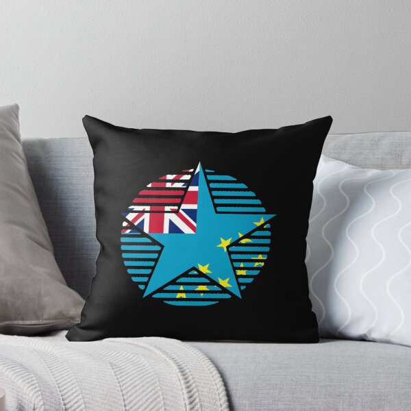 Item preview, Retro Tuvalu Flag Star TV designed and sold by shitpostee.