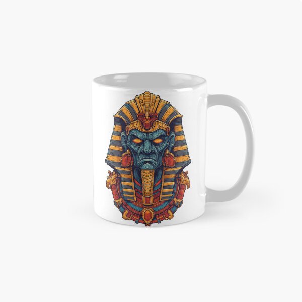 Item preview, Pharaoh head illustration designed and sold by robyeyedropy.