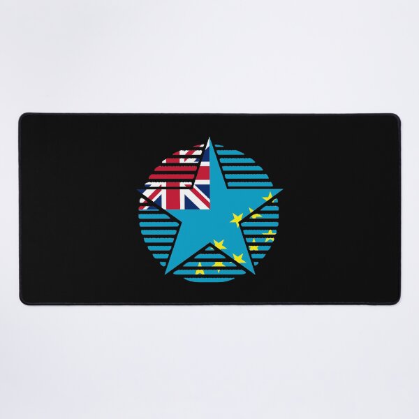 Item preview, Retro Tuvalu Flag Star TV designed and sold by shitpostee.